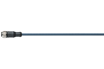 chainflex® cable de conexión recto M12 x 1, CF.INI CF9