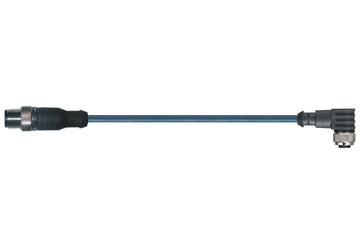 chainflex® cable de enlace 360° apantallado angulado M12 x 1, CF.INI CF10