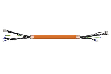 readycable® cable de codificador similar a Elau E-MO-087, cable base PVC 15 x d