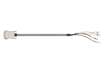 readycable® cable de codificador similar a Festo KES-MC-1-SUB-9xxx, cable base PVC 10 x d