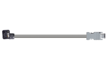 readycable® cable de codificador similar a Mitsubishi Electric MR-J3ENCBL-xxx-A1-H, cable base PUR 7,5 x d