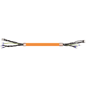 readycable® cable de alimentación compatible con Rexroth IKG4020, cable base PVC 15 x d