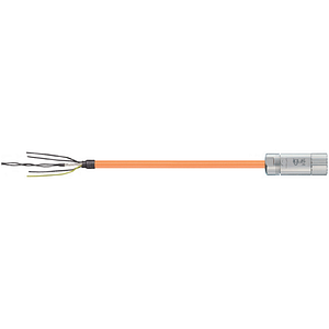 readycable® cable de potencia compatible con Allen Bradley 2090-CPWM7DF-08AFxx, cable base PVC 7,5 x d