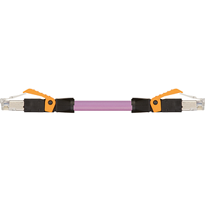 Cables Ethernet Industrial/CAT5, PVC, Conector A: RJ45, recto; Conector B: RJ45, recto, 12,5 x d