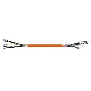 readycable® cable de codificador compatible con Elau E-MO-087, cable base PVC 15 x d