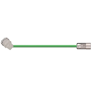 readycable® cable de codificador compatible con Elau E-FB-080, cable base PVC 15 x d