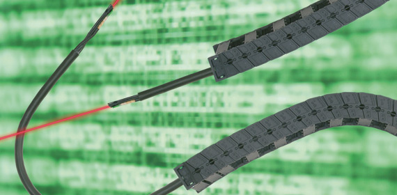 Fibre optic cable from chainflex