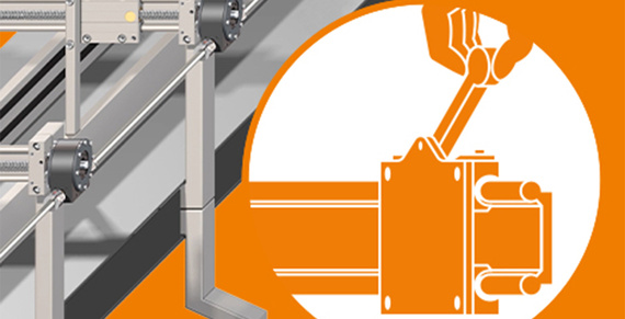 Manuales: Guías lineales con freno manual