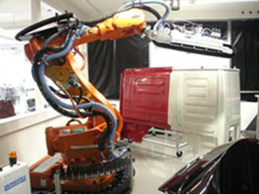 Ejemplo de aplicación de un cable para robots