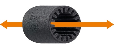 Pruebas de cojinetes impresos en 3D