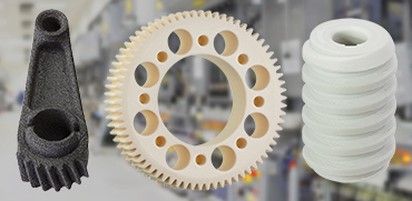 Piezas impresas resistentes al desgaste
