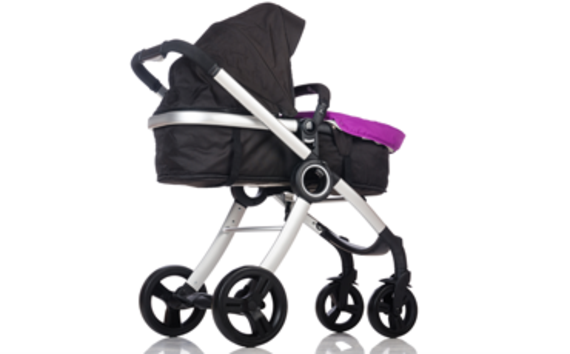 Cojinete de fricción impreso en 3D en un cochecito