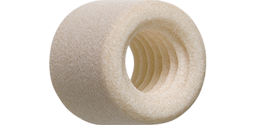 Muestra de tuerca impresa en 3D