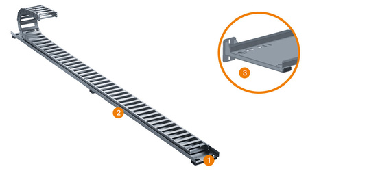 Bandeja de soporte: tipo 1