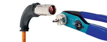 Crimpadoras, crimpadoras neumáticas, crimpadoras hidráulicas a batería, inserts de posicionamiento