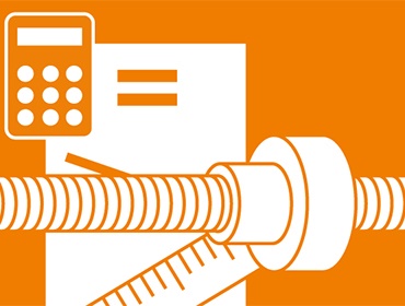 Sistema experto para conjuntos de tuerca y husillo