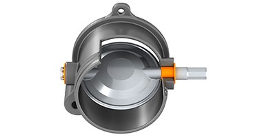 iglidur G en válvulas de mariposa