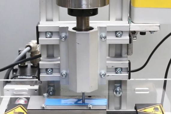 Prueba de desgaste de la lámina deslizante Tribo-Tape