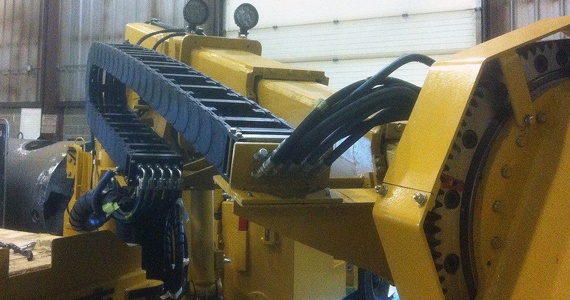 Plataforma de trabajo para la construcción de túneles