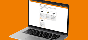 Configurar sistema de guiado lineal de perfil plano drylin® N