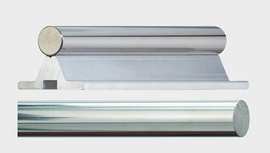Guías lineales de eje redondo de acero inoxidable drylin
