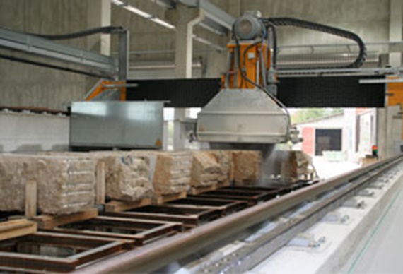 Plantas de corte de piedras