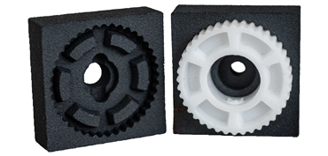 Prototipos y componentes de muestra mediante moldeo por inyección