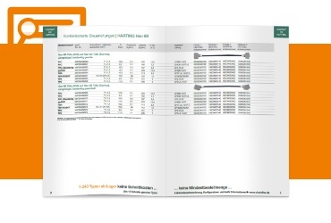 Catálogo de HARTING e igus