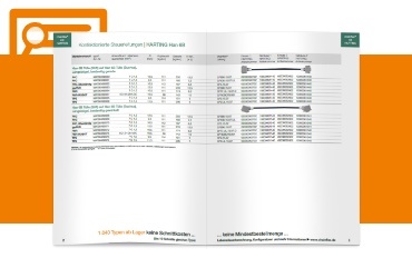 Catálogo de HARTING e igus