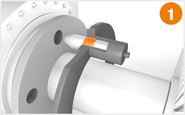 Cojinete de fricción iglidur en el sistema de bloqueo del rotor