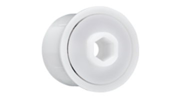 Tapas xiros para rodillos transportadores con perfil de llave Allen