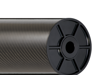 Rodillo transportador xiros con tubo de carbono