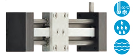 Módulo lineal por correa en el tamaño de instalación 1040 especialistas